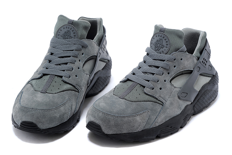 huarache noir daim